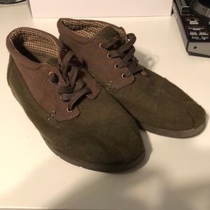 Toms ridge casual boots olive green